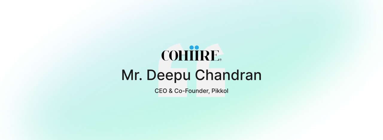 Mr. Deepu Chandran