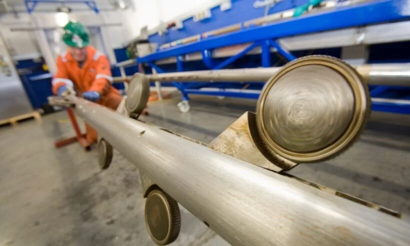 close up of machinery