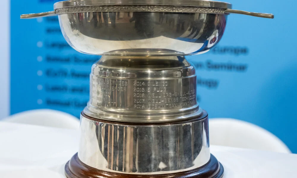 Innovation award trophy