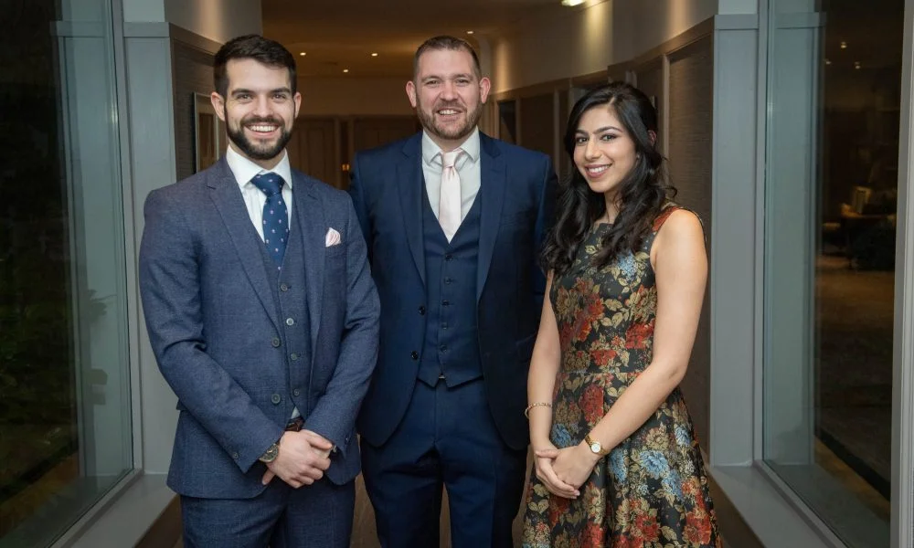 Fraser Proud and two other YPs
