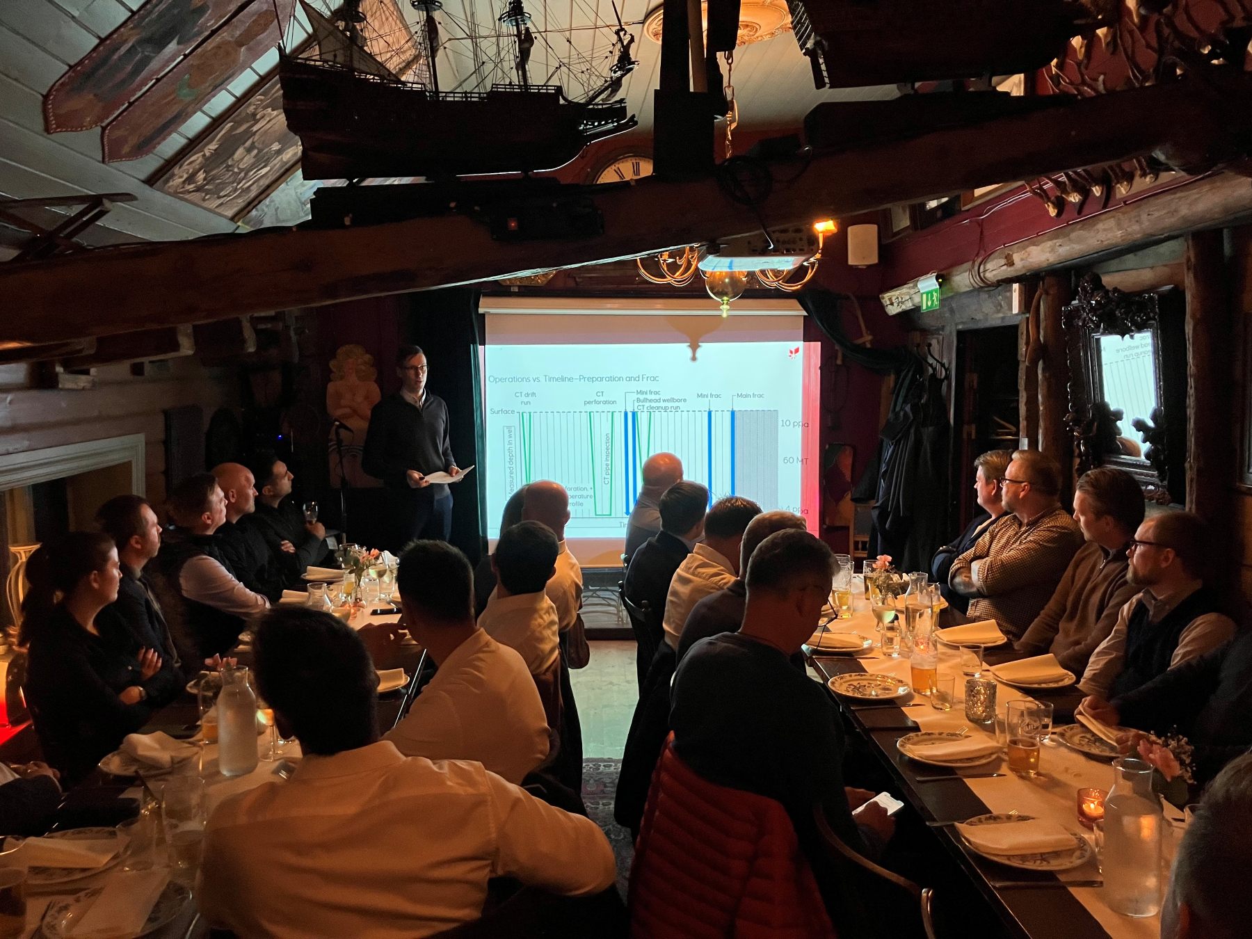 Tech night presenter