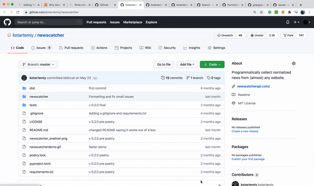 demo github repo