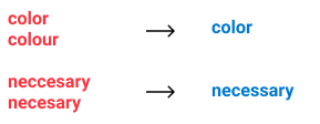 NLP spell correction