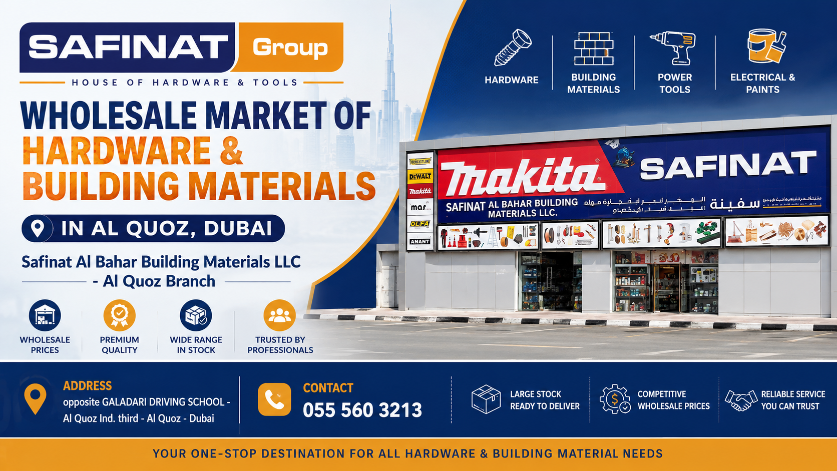 Best Hardware Shop in Al Quoz