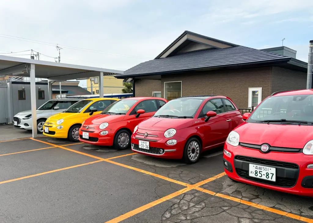 HIPsレンタカーがそろえる輸入車ラインアップ（函館空港店）