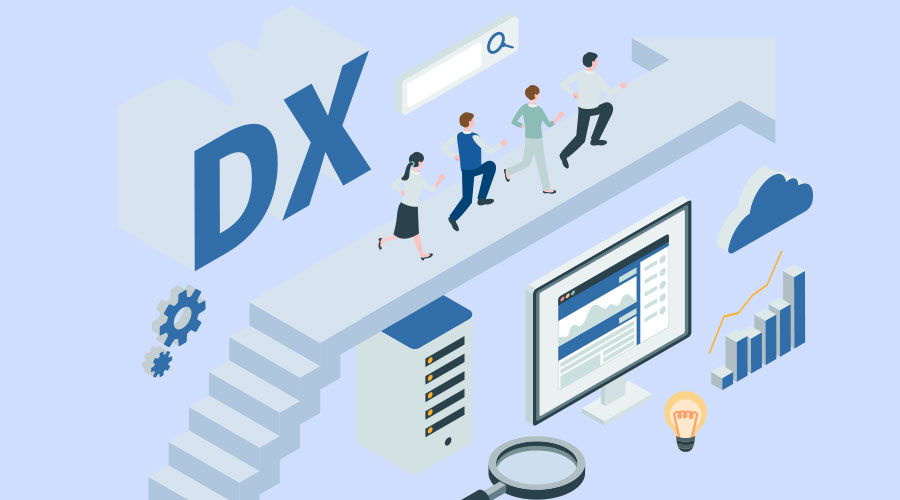 レンタカーのDX推進と現場スタッフのイメージ