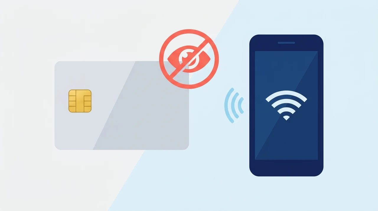 マイナ免許証は券面に免許情報が表示されず、ICチップの情報をスマートフォンで読み取る