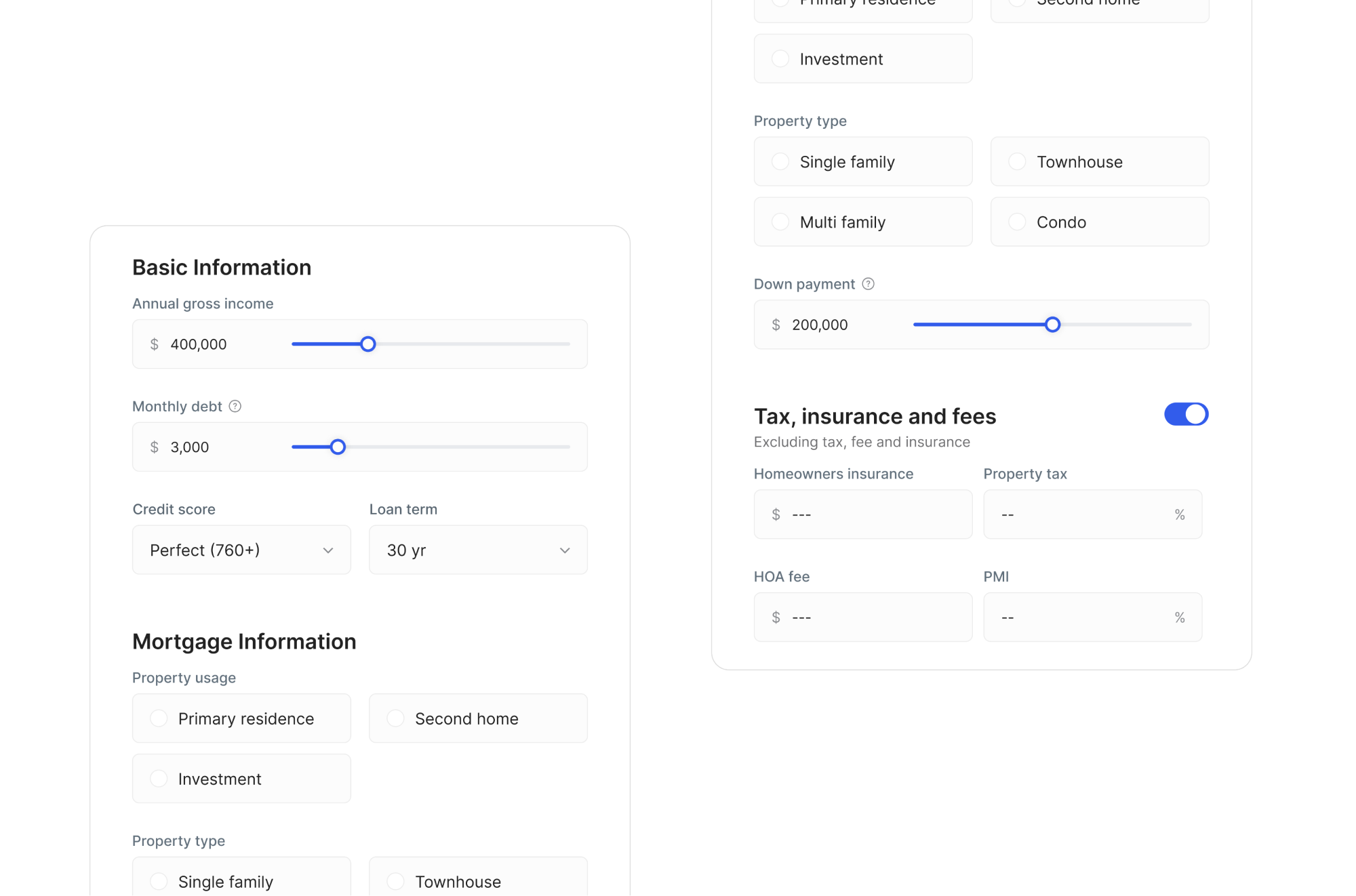 this image shows Custom calculations