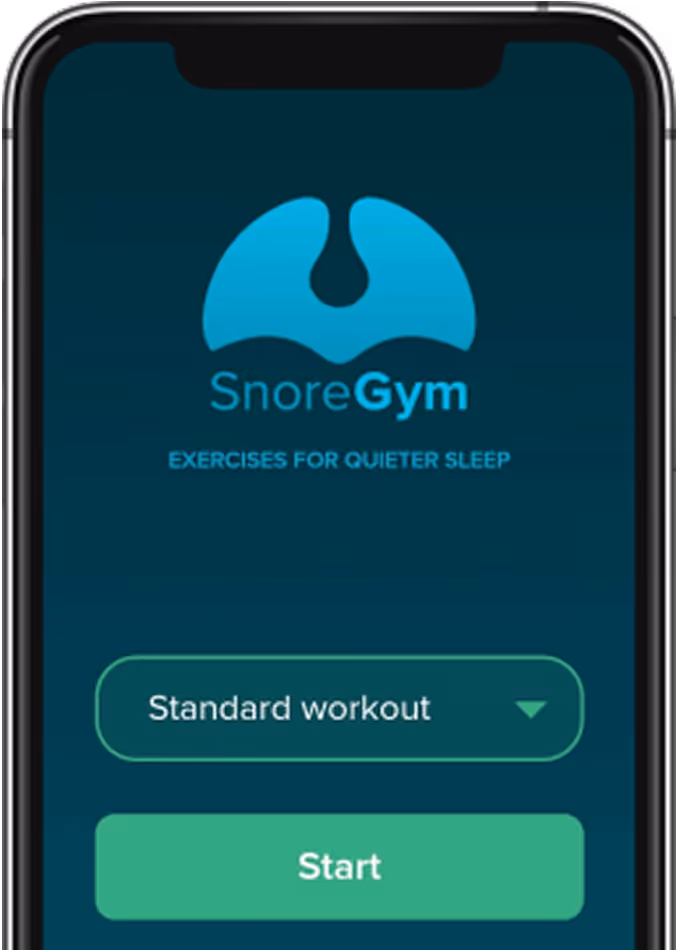SnoreGym App