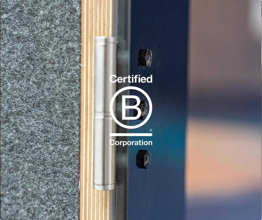 BCorp certification image.
