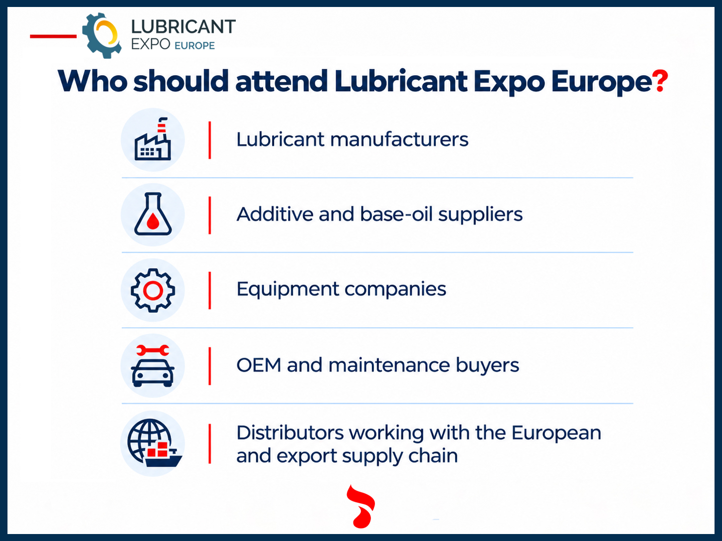 Who should attend Lubricant Expo 2026