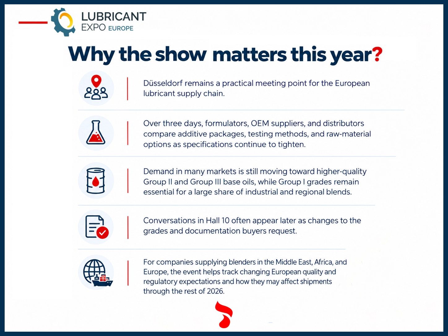 Why Lubricant Expo 2026 matters in a cover photo