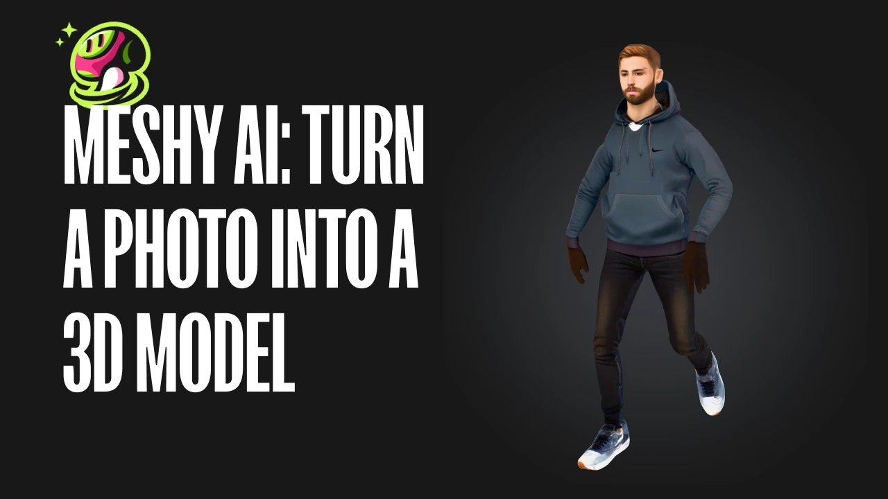 How to Turn a Photo into a 3D Model Using Meshy AI, Spline & Webflow ...