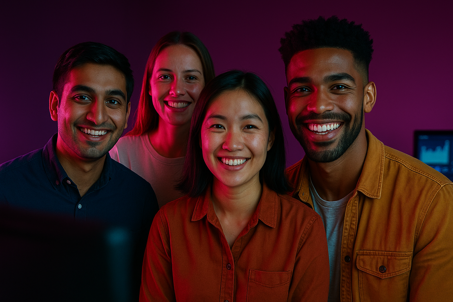 1. image of business professionals in an office