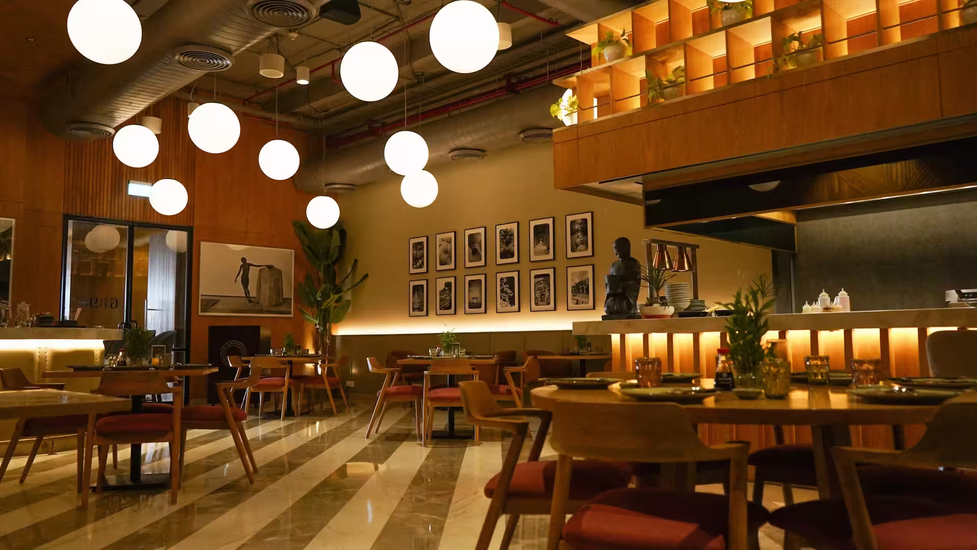 Image d'un restaurant pensé pour l'expérience client