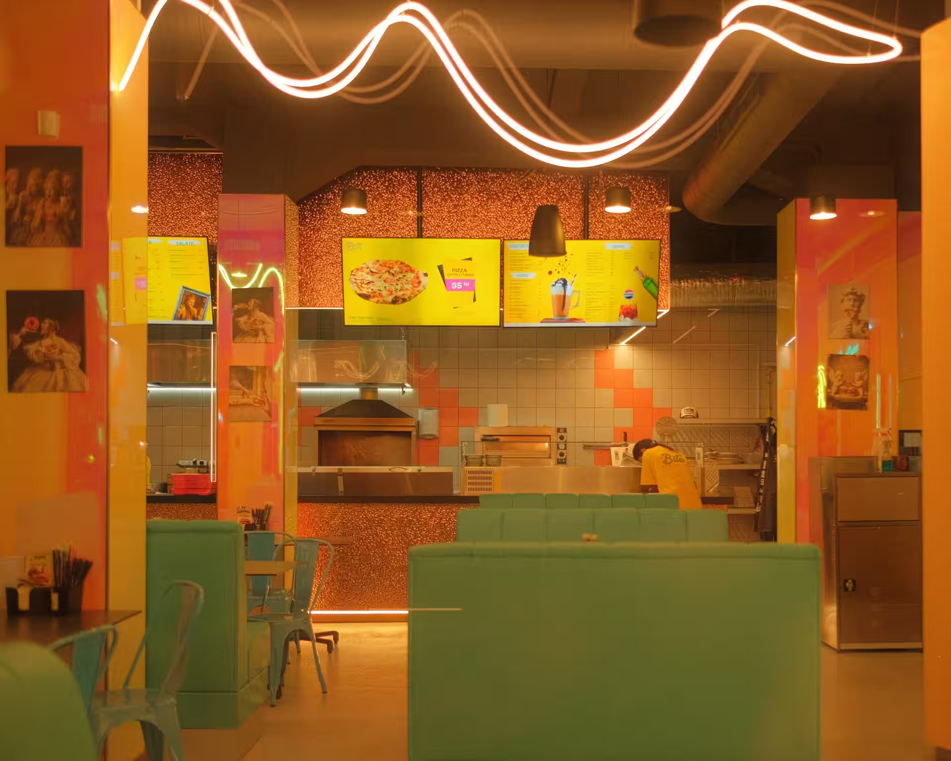 Image d'un concept de restaurant pour restauration rapide