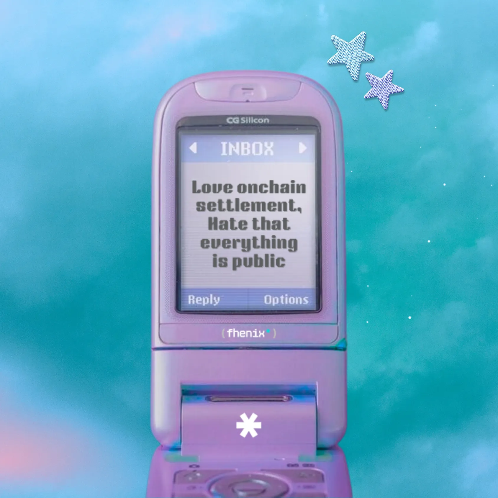 love onchain settlement but hate its public