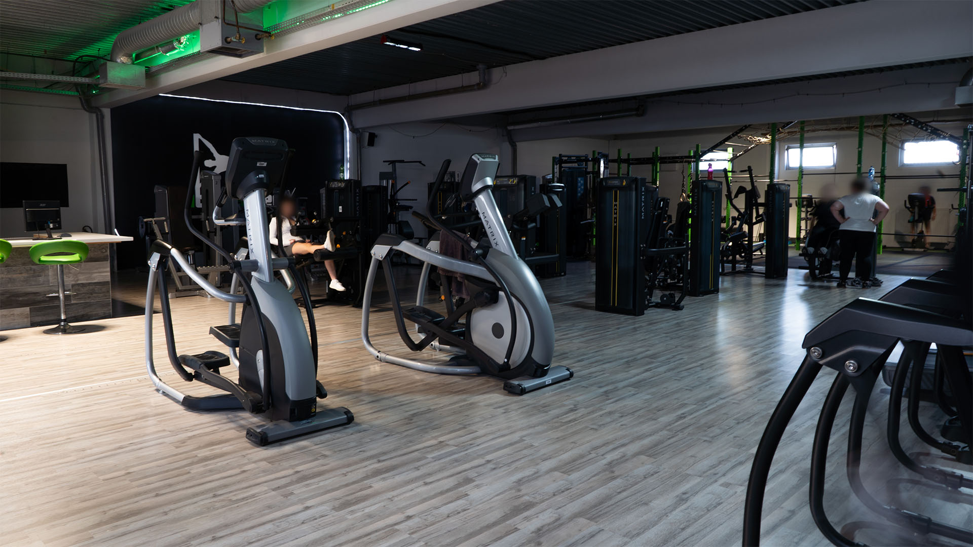 Kraftgerätebereich im BFit24 Fitnessstudio in Wahlstedt