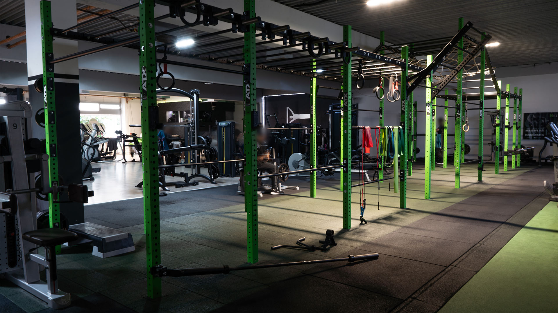 Calisthenics Area im BFit24 Fitnessstudio in Wahlstedt