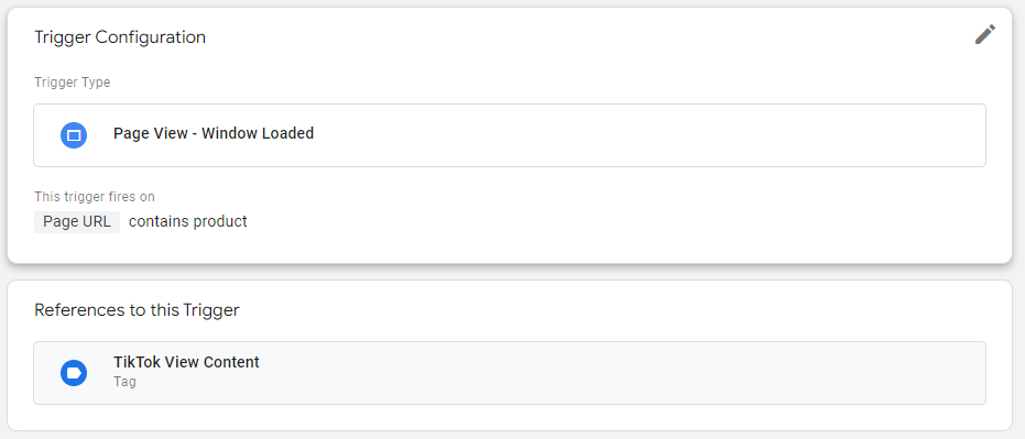Window Loaded trigger