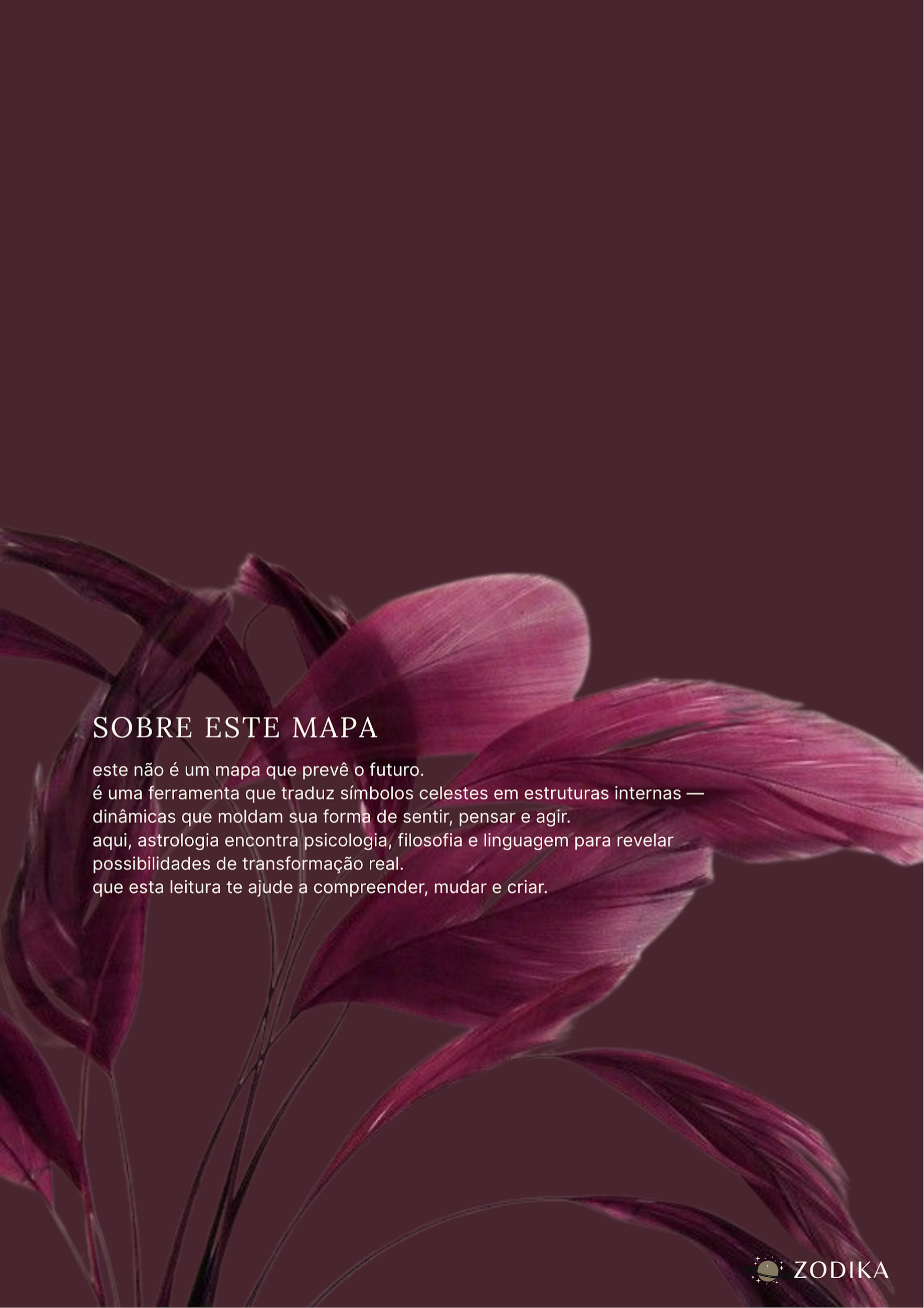 página inicial do e-book zodika — introdução