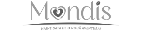 Mondis logo with a heart-shaped design integrated into the letter 'o' and the tagline 'Making Data Dro Now! Aventuri' beneath.