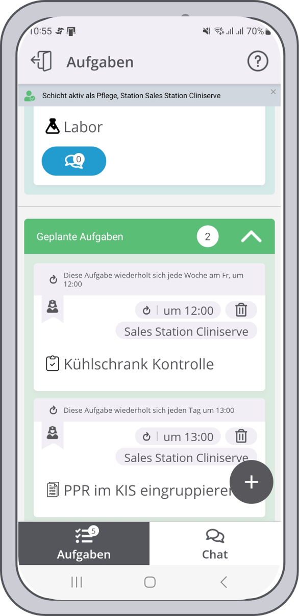 Steuerung von QM Aufgaben
