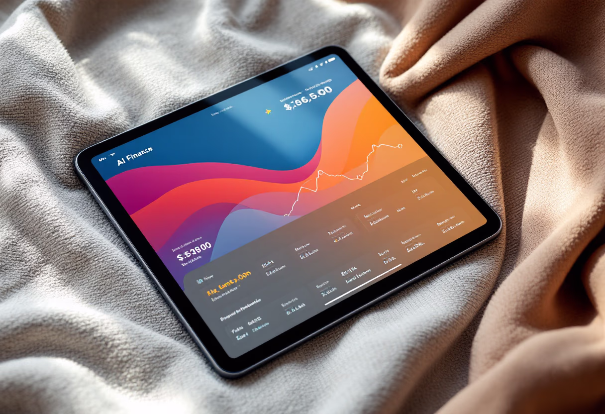 [interface] image of finance software in use