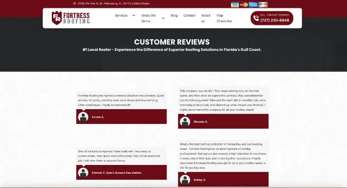 roofing reviews example 2