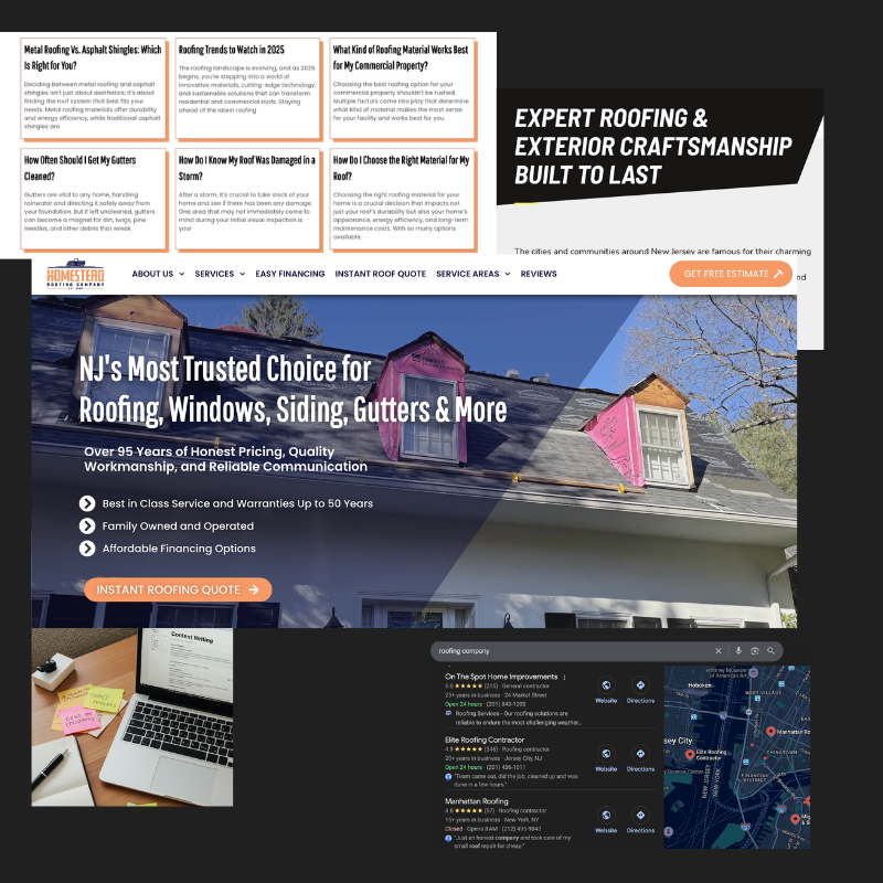 On-Page SEO Services for Roofers