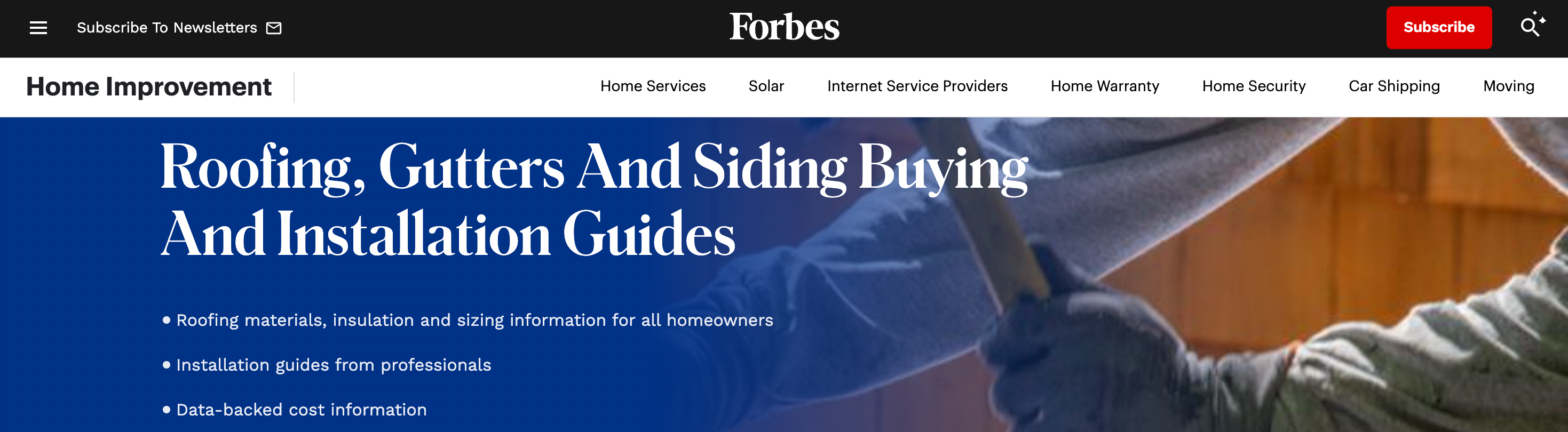 Digital PR compaighn for roofing