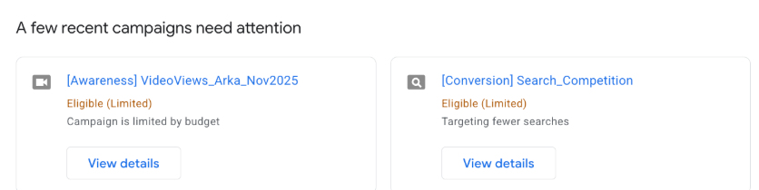 ppc compaighns issues