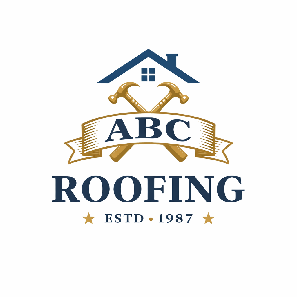 Classic and Traditional Roofing Logos