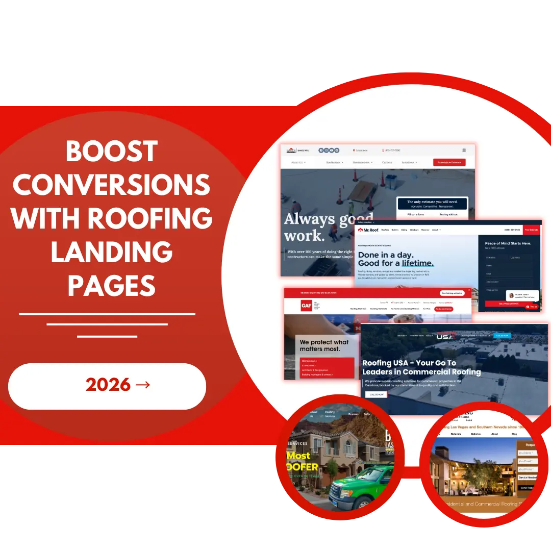 roofing landing pages