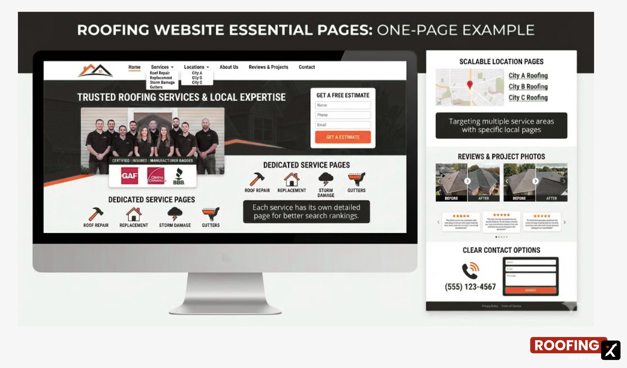 standard roofing website