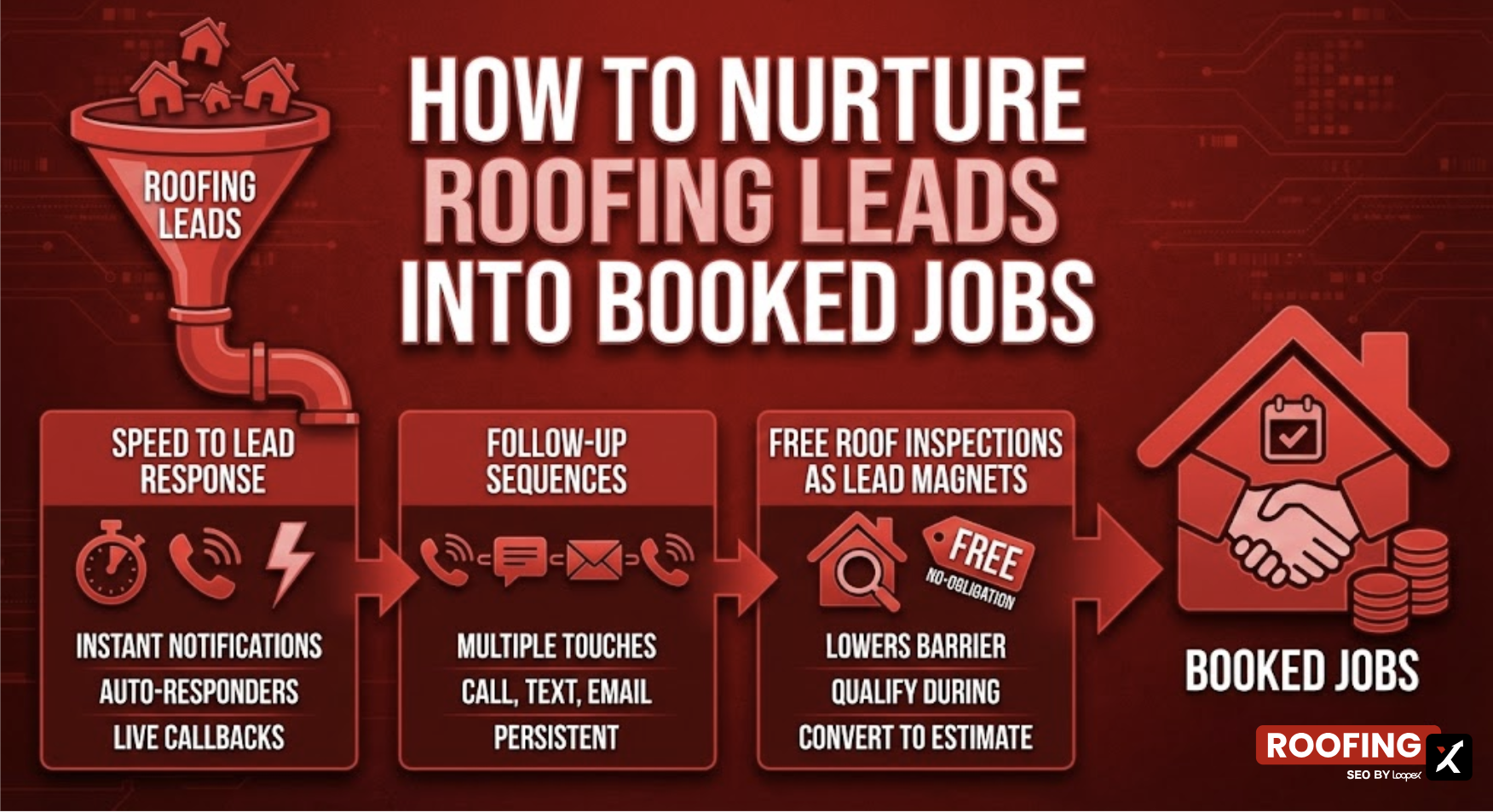 How to Nurture Roofing Leads into Booked Jobs