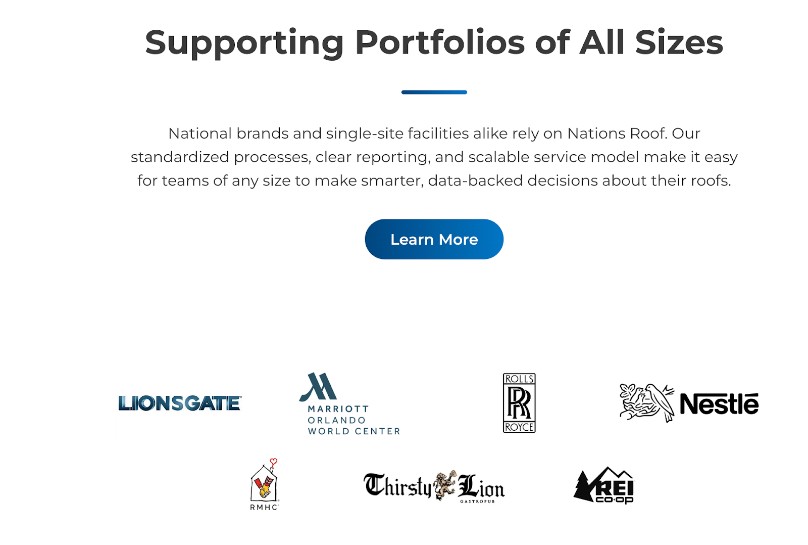 Portfolio of Brands You’ve Worked With