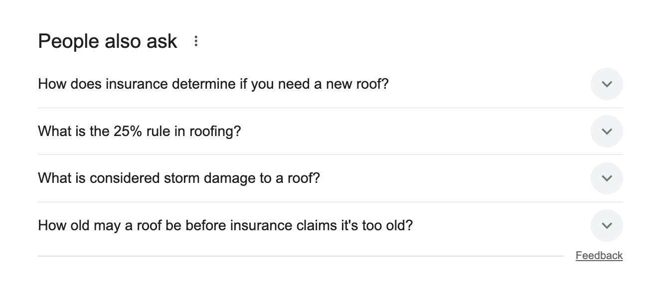 Google’s People Also Ask