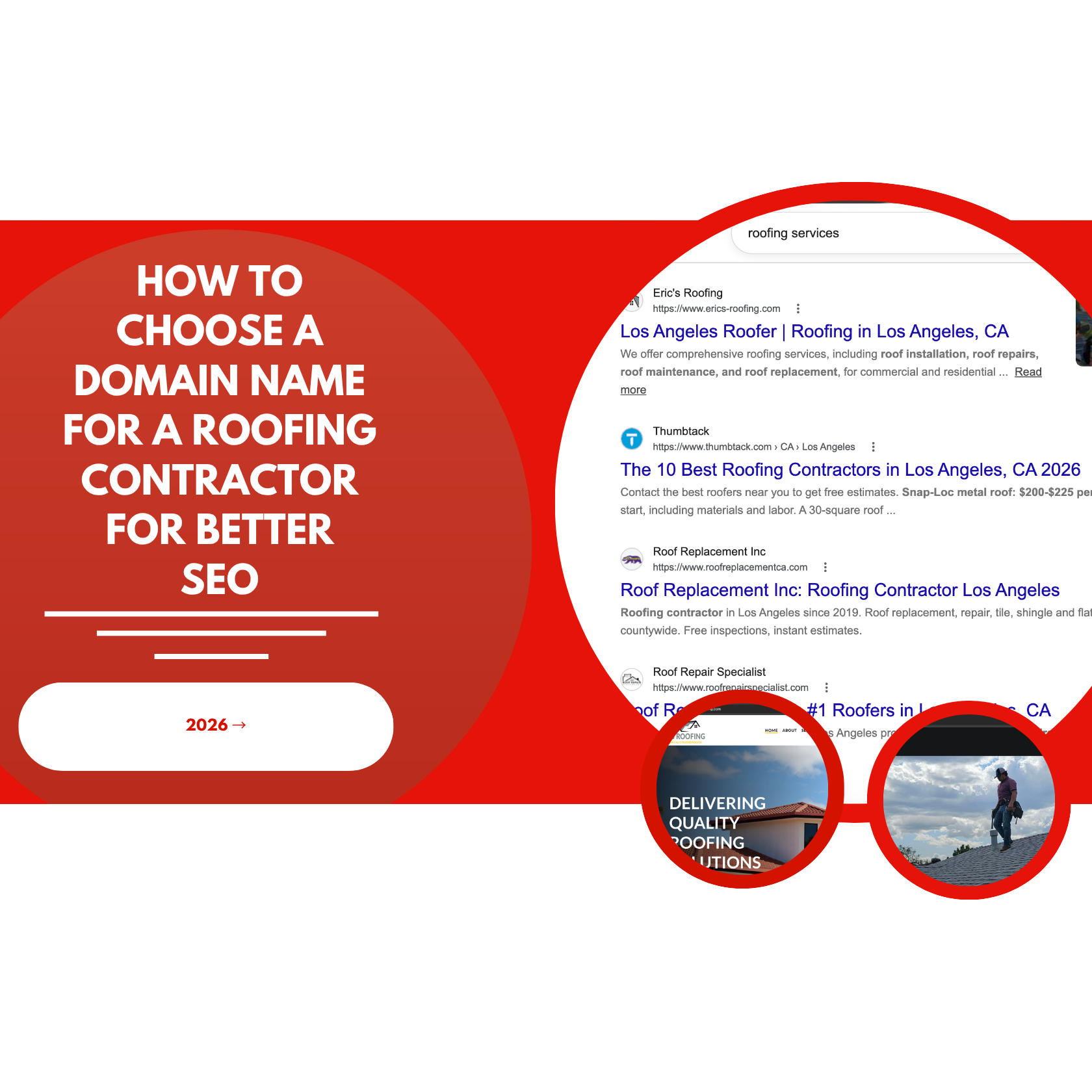 How to Choose a Domain Name for a Roofing Contractor for Better SEO