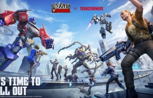 TRANSFORMERS bots and Puzzles & Survival Game Unite to Combat a Massive Invasion!
