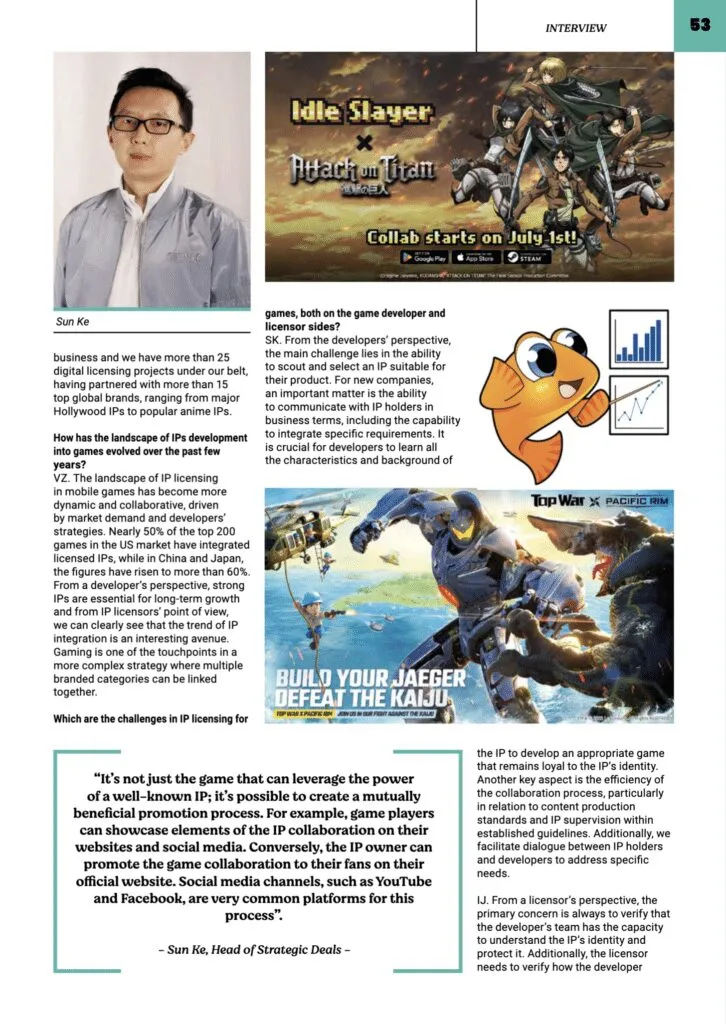 Challenges in Game Ip Licensing