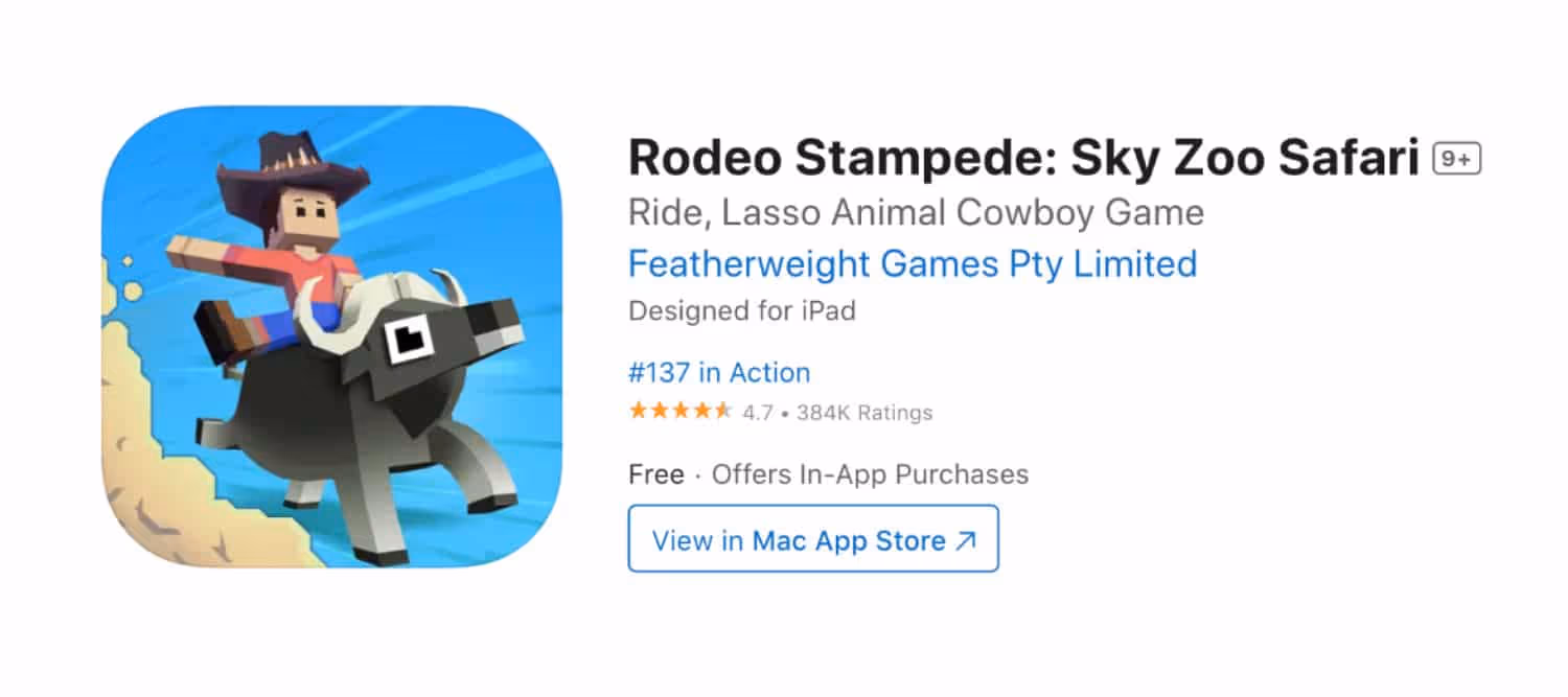 Rodeo Stampede IP Crossover Growth