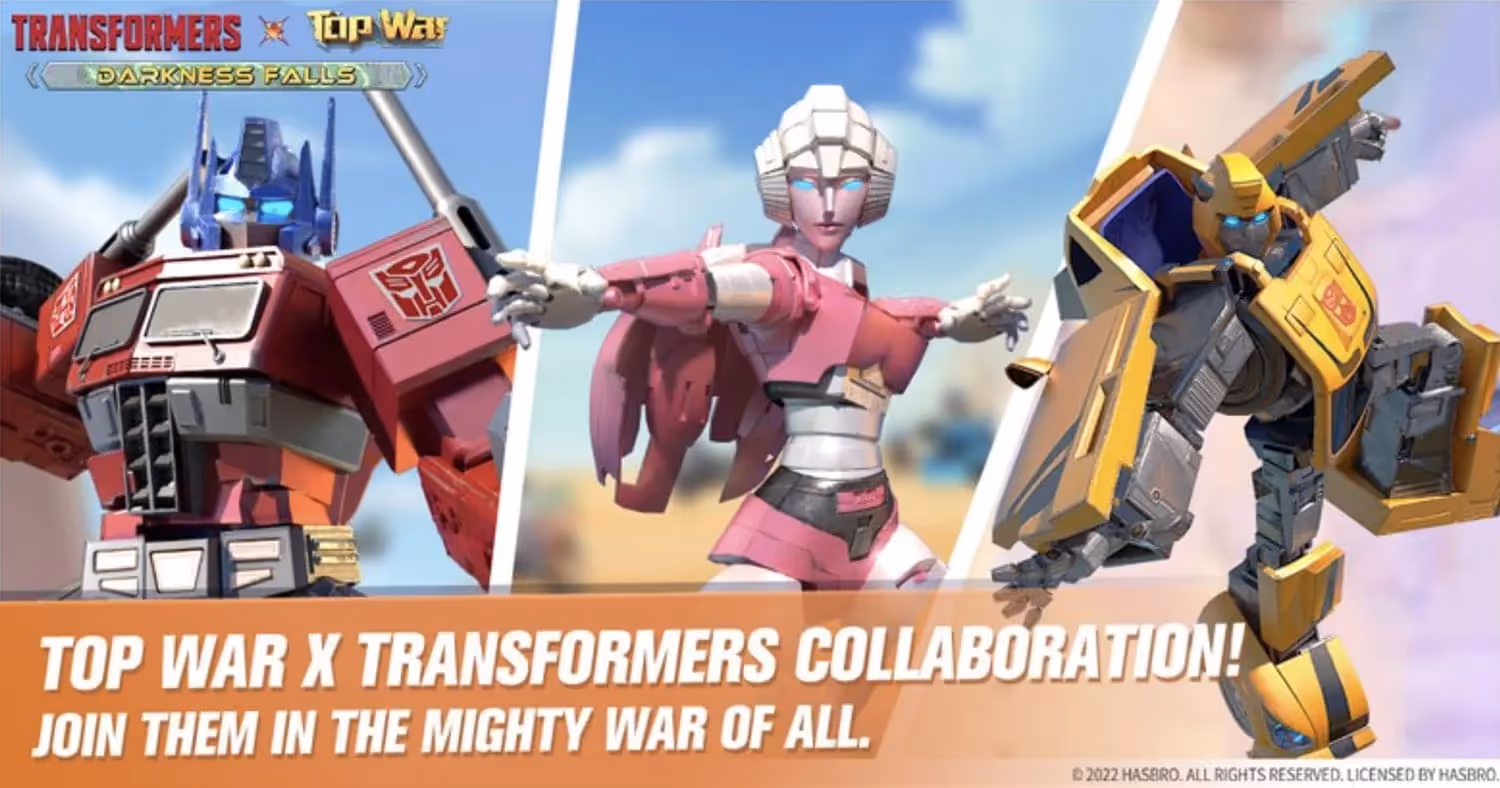 Yodo1 Top War – A Partnership of Epic Proportions IP Licensing