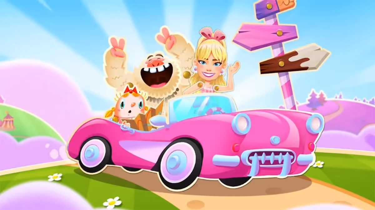 candy crush x barbie ip integration