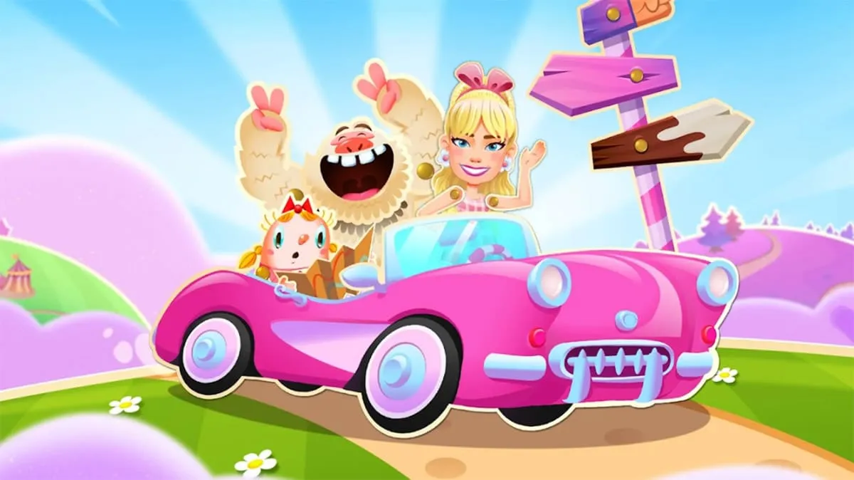candy crush x barbie ip integration
