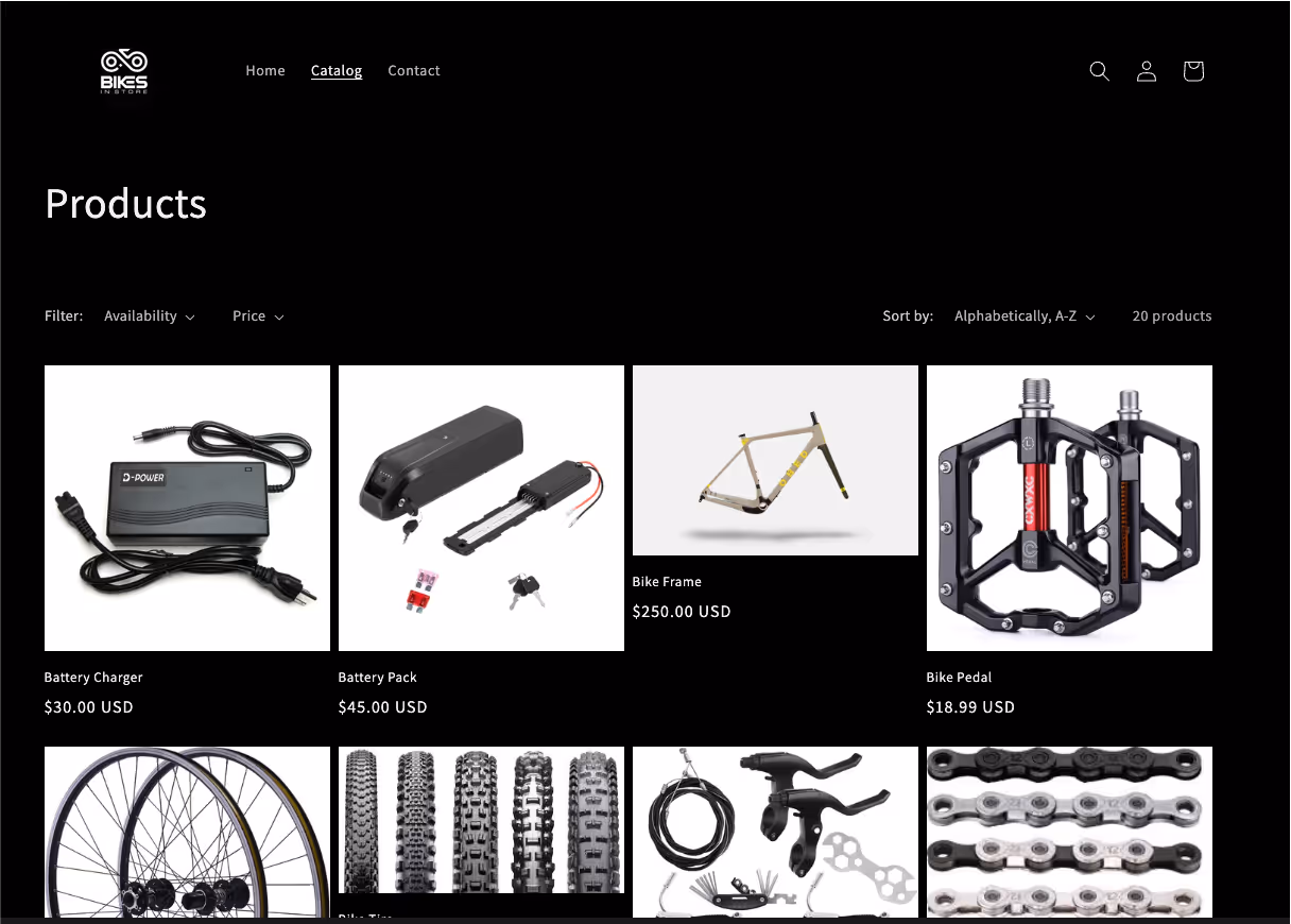 Shopify Store Linked to Inventory Management System Software
