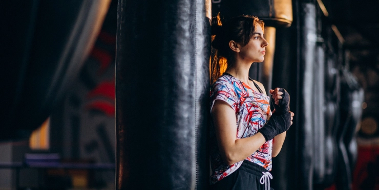 Kickboxing zak training