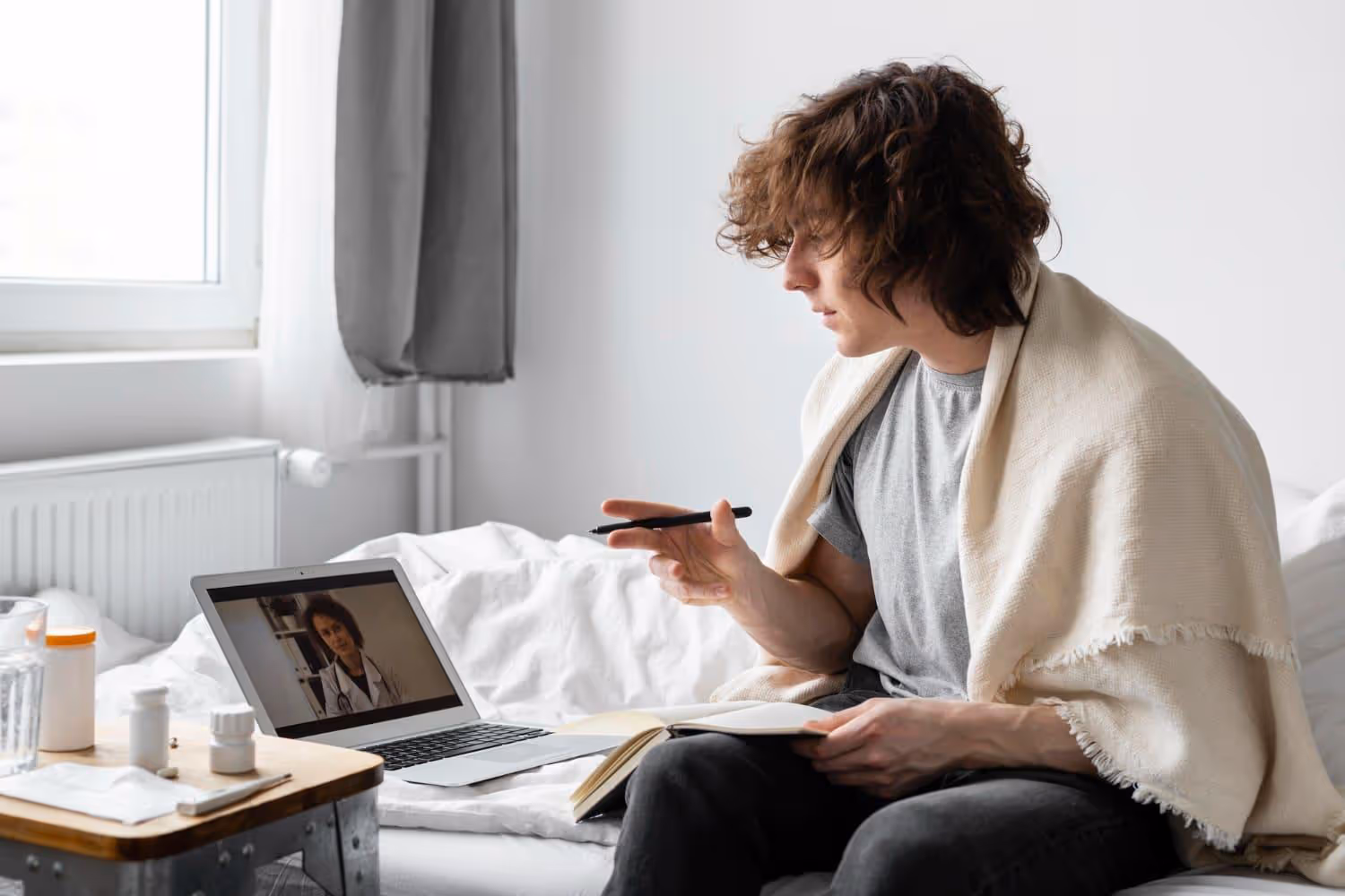 Therapeutic platforms for communicating with a doctor