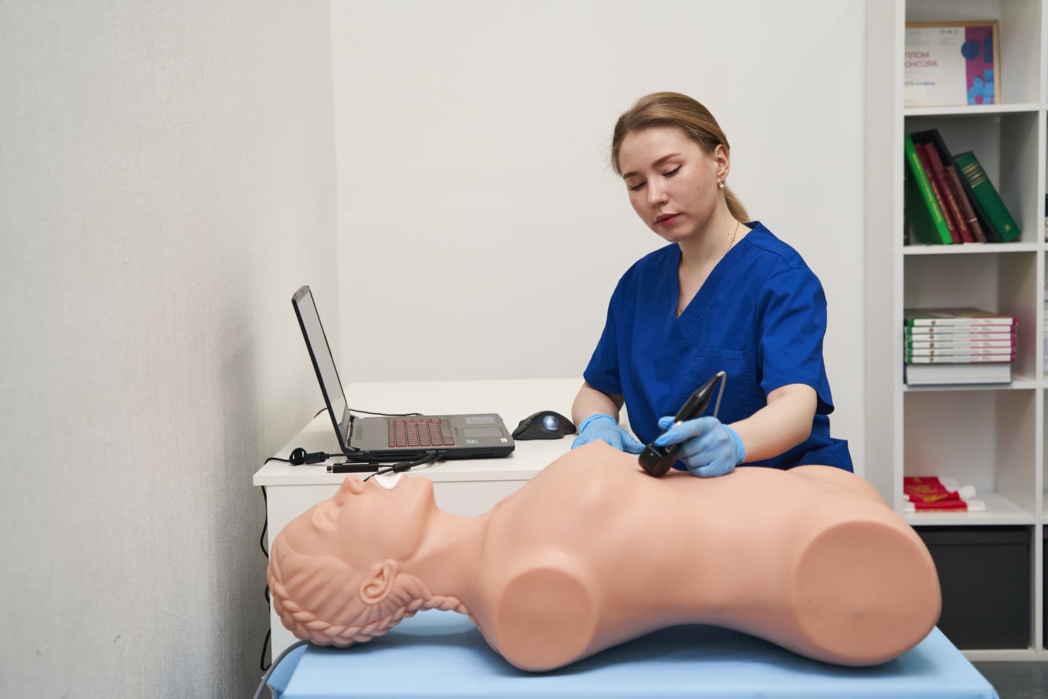 The process of learning auscultation on the MATT simulator