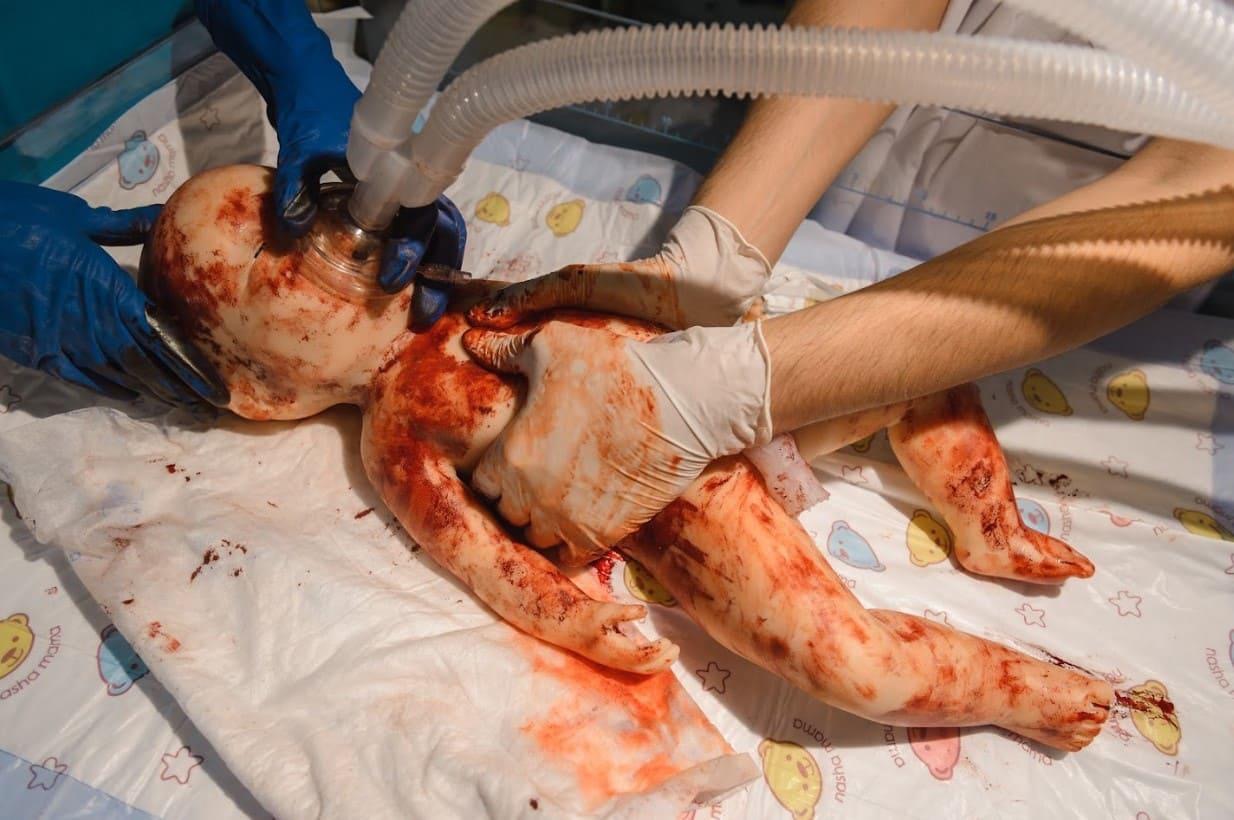 Emergency training in pediatrics